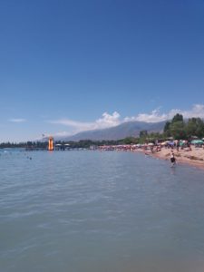 цвет озера иссык-куль