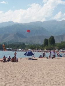 иссык-куль, чолпон-ата, пляж